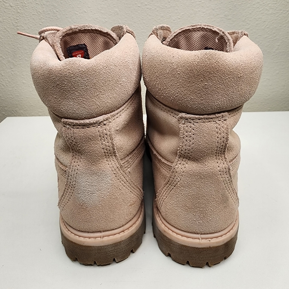 Pink Suede Timberland Sz 9 Primaloft Timberdry Defender Workboots - Picture 4 of 16